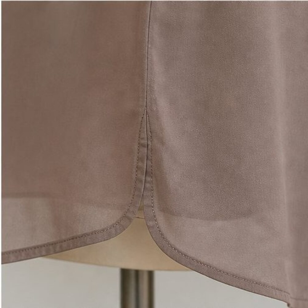 Taupe Smocked Top - Picture 6 of 6